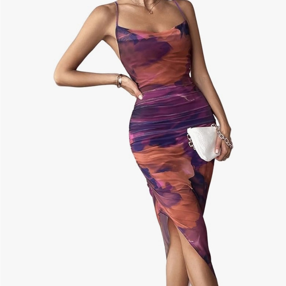 Elegant Multicolor Dress
